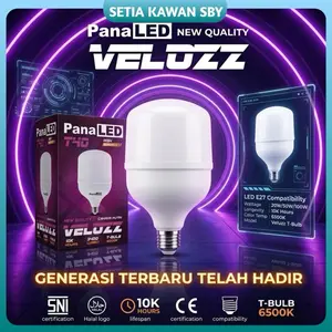 Lampu Panaled Velozz 40W 50W 60W Bohlam LED Kapsul Capsule Jumbo Veloz SNI SUPER TERANG