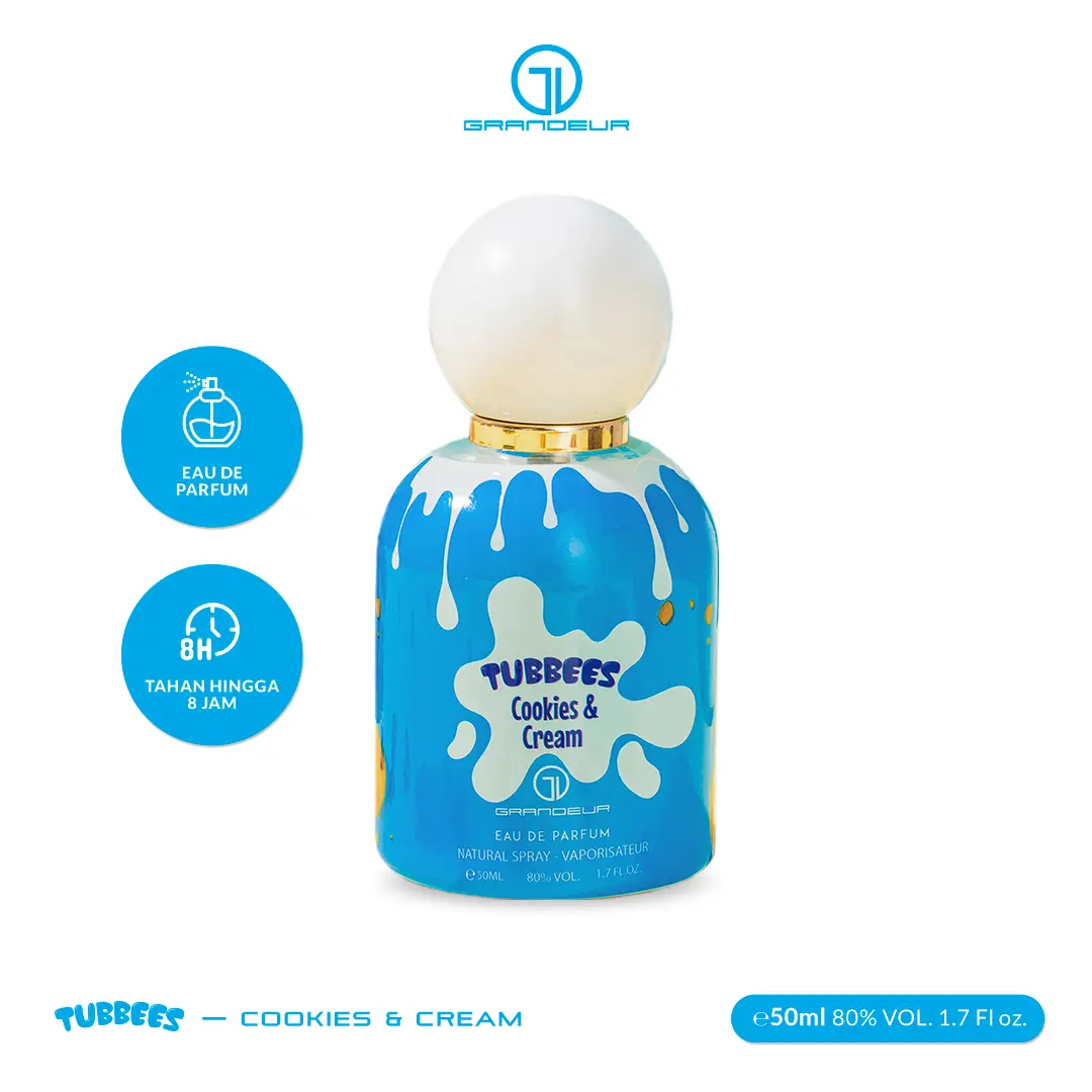 Grandeur Parfum - Tubbees Cookies and Cream EAU De Parfum 50ml
