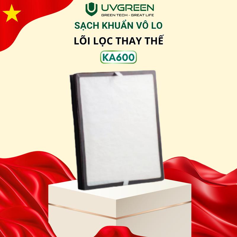 Lõi Lọc KA600 - Màng Lọc HEPA H13 Diệt Khuẩn Cho Máy Lọc Không Khí UVGREEN