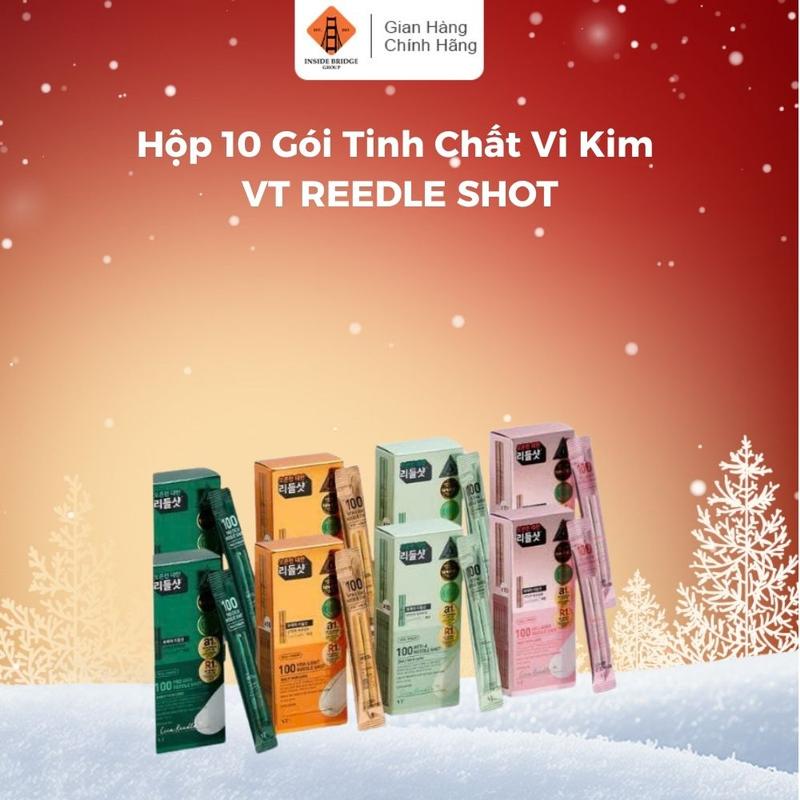 Trường - 10 2027 Hộp 10 Gói Tinh Chất Vi Kim VT REEDLE SHOT 2ml x 10 gói