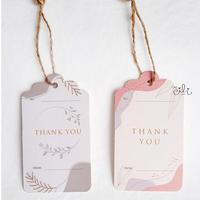 Gambar (HT-THANKYOU09) tag ucapan iamcili tema thank you 2 model (ADA LOBANG) dari i am CiLi Kota Tangerang 3 Tokopedia