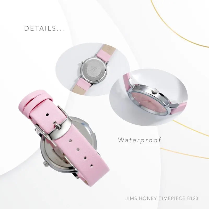 Jimshoney Watch 8123 - Jam Tangan Wanita  Analog Wanita Original Timepiece Import Trendy 3