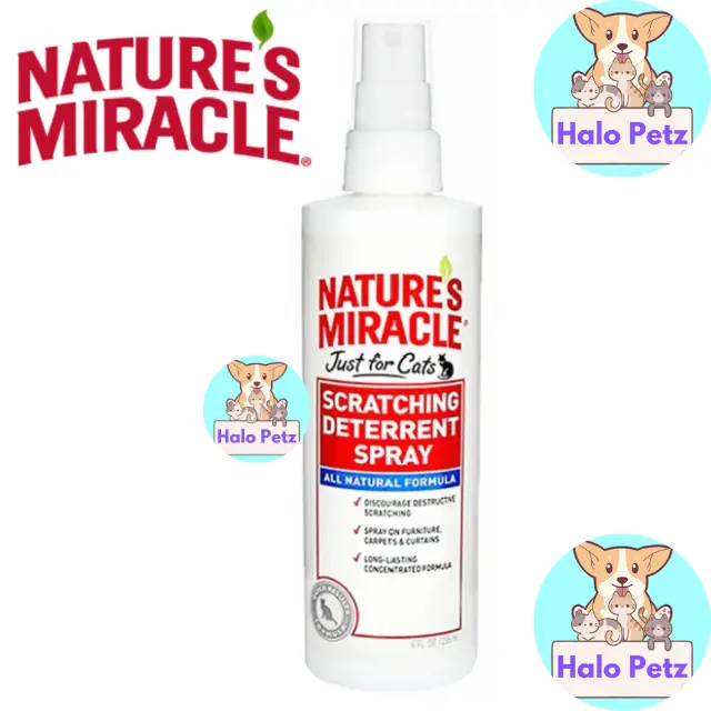 Nature's Miracle Just for Cats Scratching Deterrent Spray (8oz)