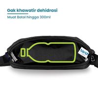 Gambar TORCH Dinero Belt Bag Multifungsi Tas Pinggang Travel Waterproof - Grey dari Torch Lembong Bdg Kota Bandung 5 Tokopedia