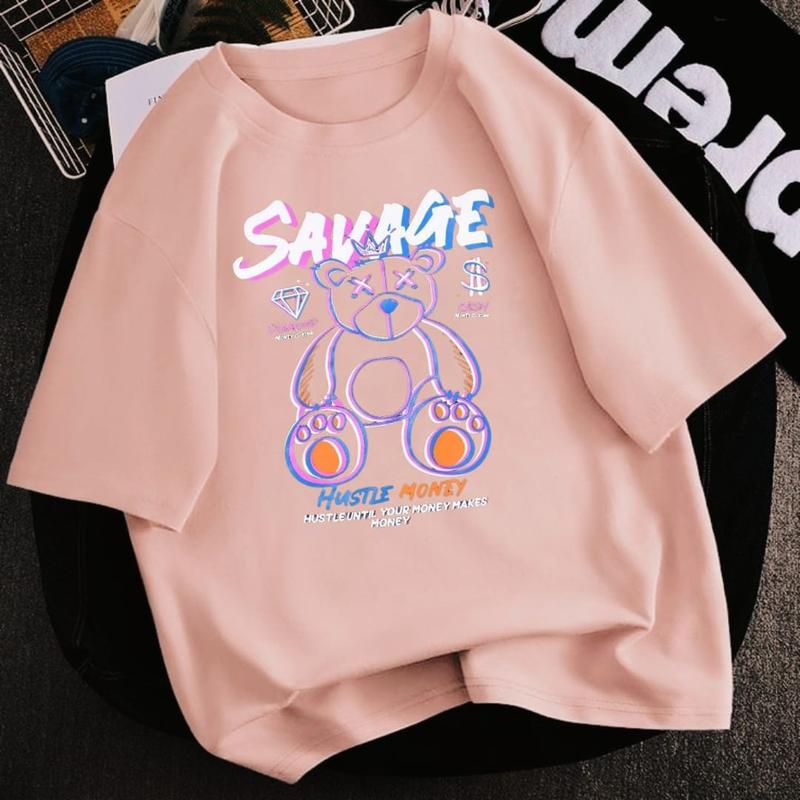 Product Introduction of KAOS BASIC UNISEX WANITA SAVAGE B ATASAN KAOS OVERSIZE TERBARU 19