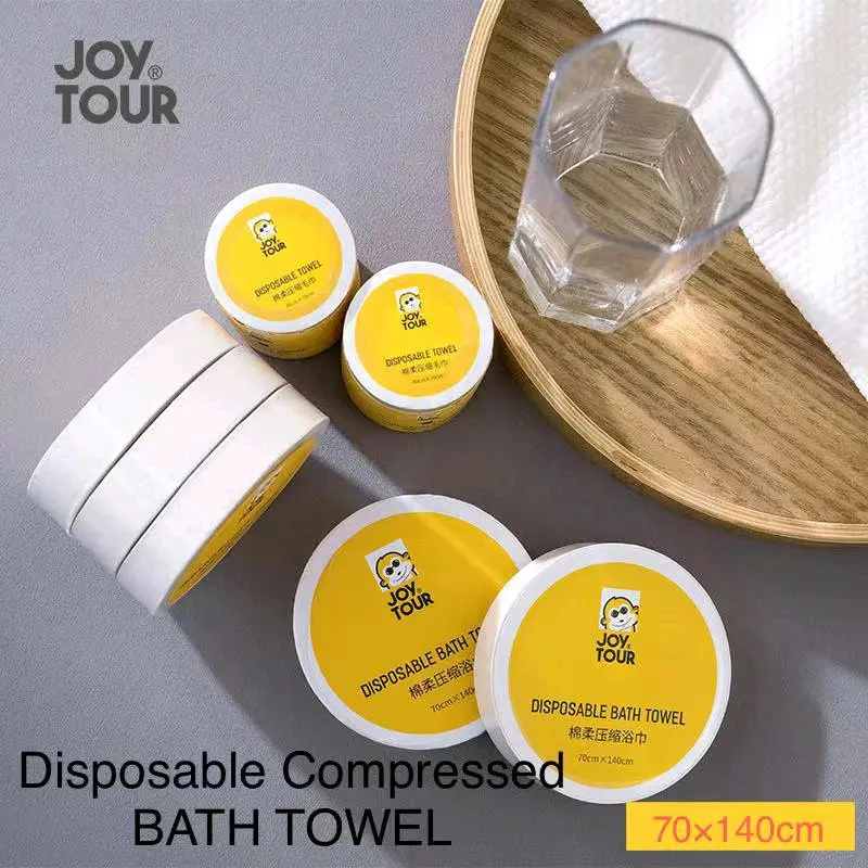 JOY TOUR Disposable Compressed Face/Towel/Bath towel Travel Towels Reusable Absorbent Bathroom Face Towel Soft
