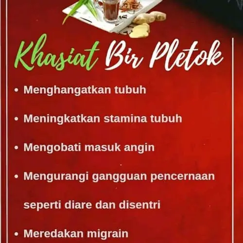 Wedang beer pletok dzikhars minuman khas betawi 1500/pcs rasa nikmat harga bersahabat Instan Herbal 1