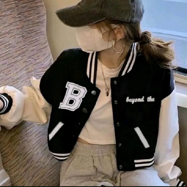 jake crope,jaket baseball,jaket crope inisial bordir,jaket crope terbaru 0
