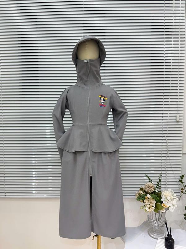 [MD Clothings] Áo chống nắng toàn thân cho bé gái  dáng váy xòe thiết kế XỎ NGÓN chống tia UV [ 15-45kg] chất liệu vải cotton tổ ong thông hơi