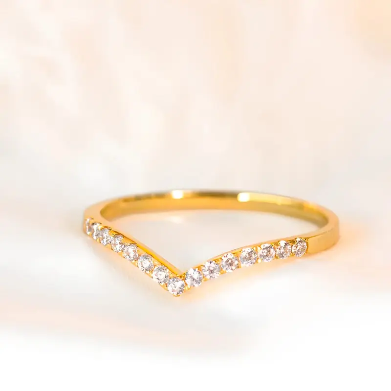 Next Store94-Cincin Titanium Fuji Xuping Permata Zircon Baris 0