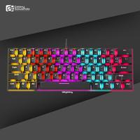 Gambar ARMAGGEDDON MKA-1C NEO Black Mechanical Gaming Keyboard - RED / Brown Switch - Red Switch dari Gasol WTC Surabaya Kota Surabaya 2 Tokopedia
