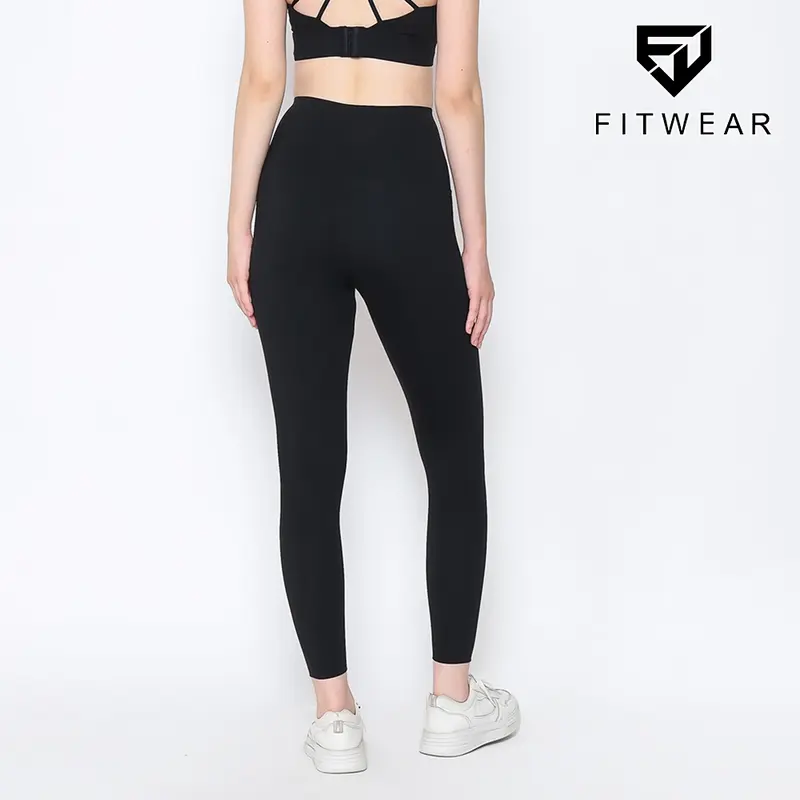 Fitwear - Legging Plus Corset Olahraga Wanita FELICITY SLIM CONTROL - BLACK - M - 2XL 5