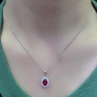 Gambar Liontin Berlian Batu Ruby KPD1242058 - Kimberly Jewellery - 1.530 Gram dari Kimberly Jewellery Online Kota Administrasi Jakarta Selatan 4 Tokopedia