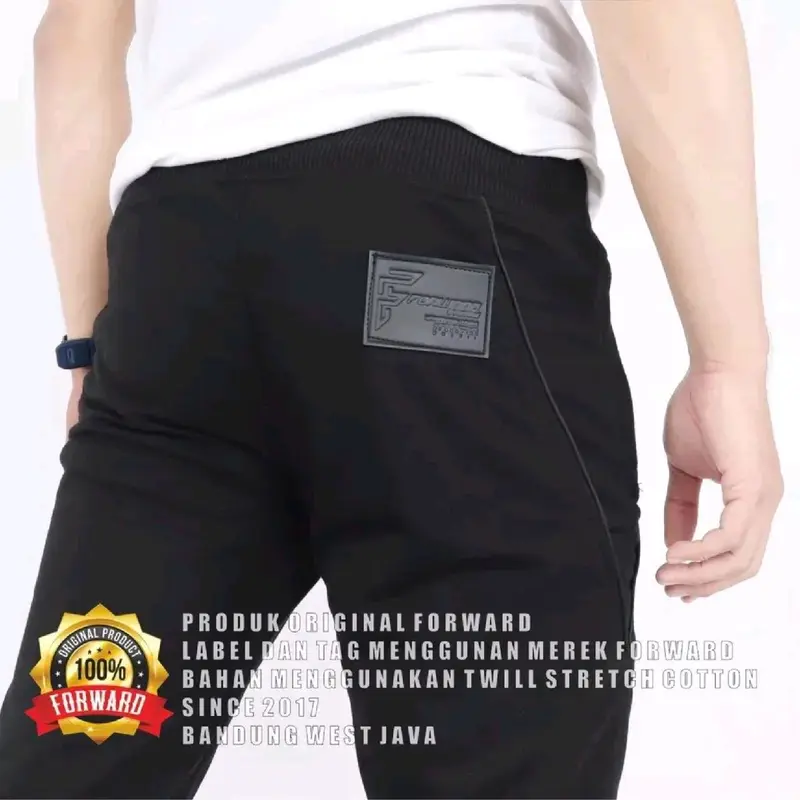 Celana Jogger Pria Wanita Babyterry Panjang Celana Joger Training Forward System 3