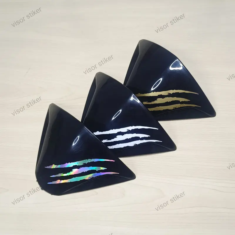 VISOR SEPEDA MOTIF SERIES V2 VARIASI DELUXE + STIKER AKSESORIS VARIASI SEPEDA BMX VISOR DI SETANG BMX 3