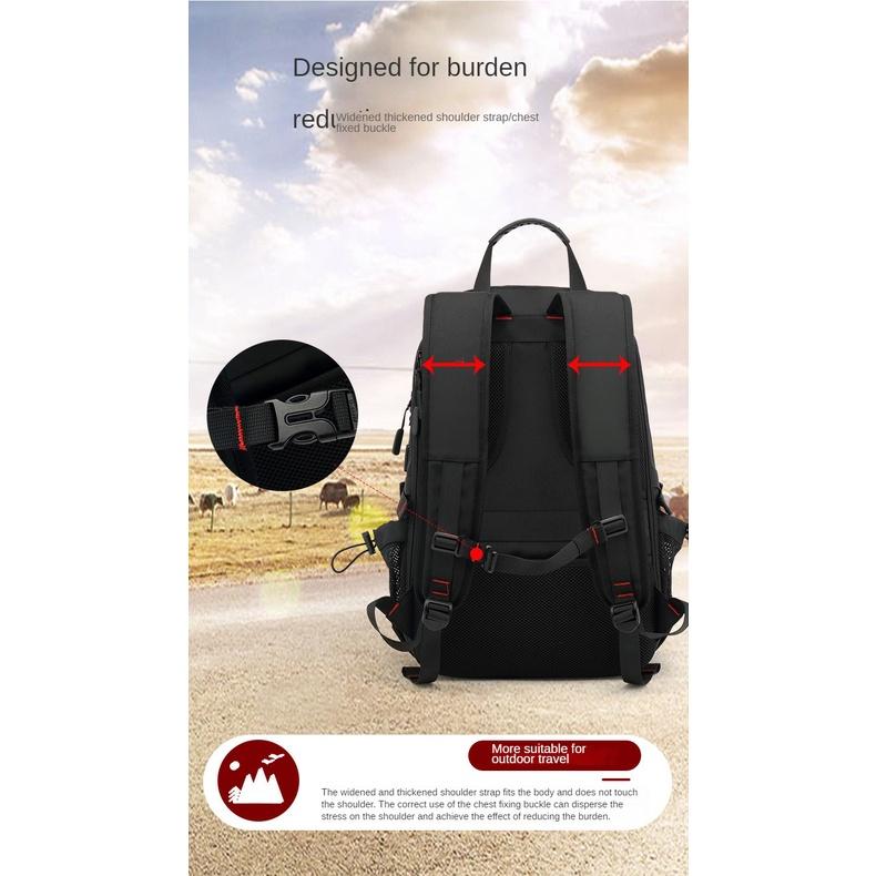 Product Introduction of Ba lô du lịch, dành cho nam giới, Dung tích 60L, Không thấm nước, Thích hợp cho máy tính xách tay 17 inch, Có các tùy chọn 50L và 80L, Ba lô đi bộ đường dài, Đi du lịch với ngăn đựng giày 36