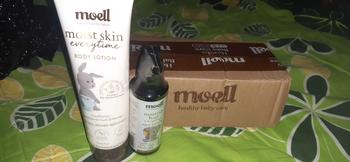 Product Review of Moell Special Bundling Body Lotion 185gr & Hair Lotion 100ml #Skincare Baby #Natural Organic from w**i 1