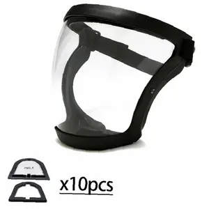 Masker pelindung transparan HD/kacamata anti tetesan/anti debu/kacamata bersepeda pelindung sinar uv mendunia | Kekinian