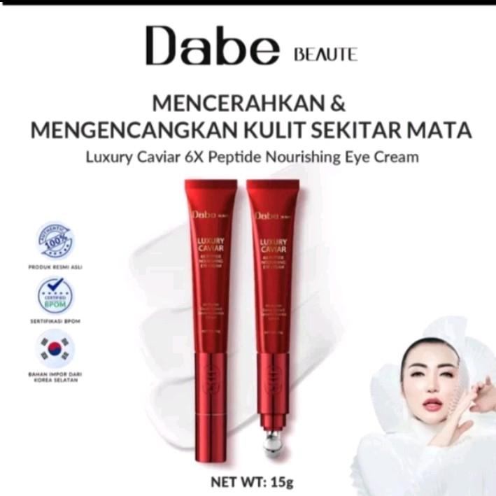 READY EYE LUXURY CAVIAR 6x PEPTIDE  NOURHISING EYE CREAM DABE BEAUTE 0