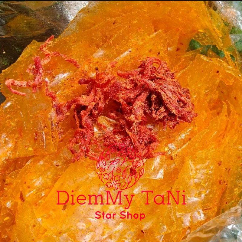 Bánhtráng muối sốt KHÔ BÒ cay 500g