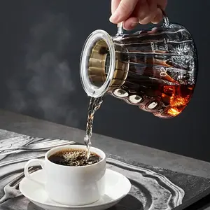 Teko Kopi Coffee Server V60 Drip Pour Over Borosilicate Glass