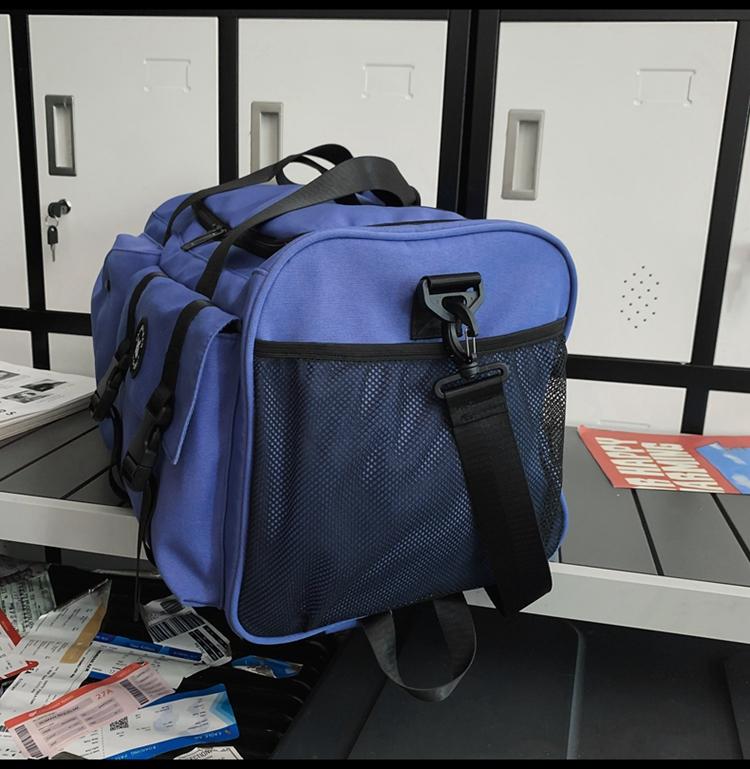Product Introduction of Travel Bag Multifunctional Backpack Crossbody Handbag Luggage Bag Dry Wet Gym Bag#983 17