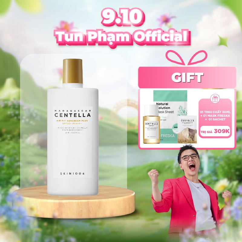 Tun Phạm x Sammi Skin1004 Kem chống nắng Madagascar Centella Air-Fit SunCream Plus 50ml