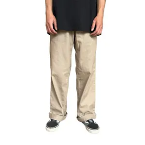 Celana Chino Panjang Pria YS Reguler Fit Standar Gaya Khaki Twill Nyaman Casual - Formal Navy - Kantor