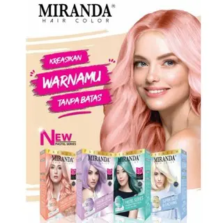 MIRANDA Hair Color / Cat Semir Rambut Permanen Pastel Series 30ml