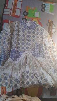 Product Review of BATIK RAVINDRA Blouse Batik Karina Katun Wanita from n**v 0