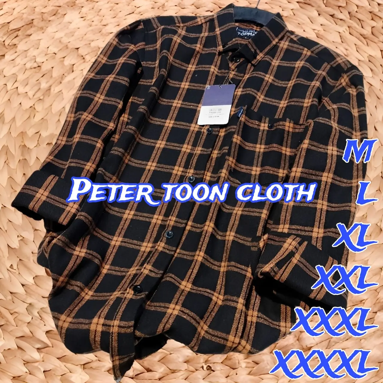 kemeja flanel kekinian pria dan wanita premium outfit kece viral masa kini size M-L-XL-XXL-XXXL-4XL V-Neck Panjang Distro Atasan Casual  Hitam Dewasa Baju Motif Oversize Kotak Cowok