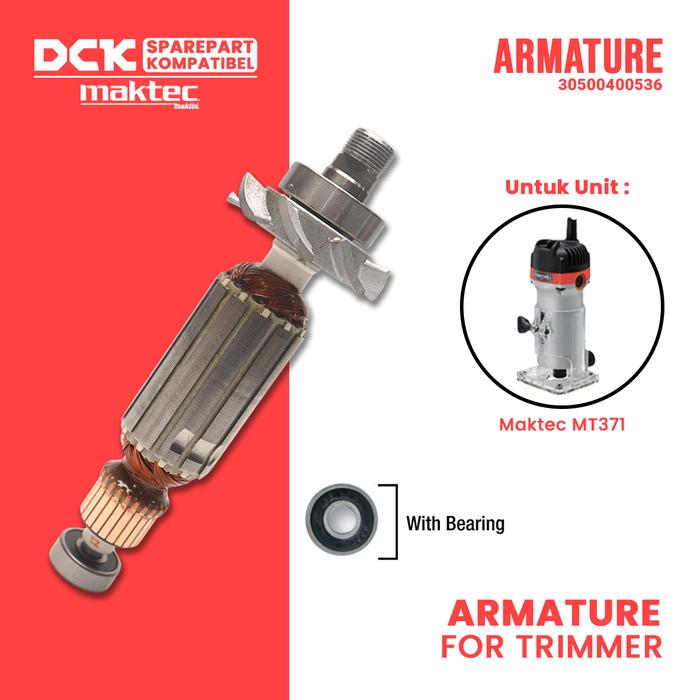 Gambar Armature/Angker untuk Trimmer Makita/Maktec MT371 dari DCK Power Tools Indonesia Kota Administrasi Jakarta Barat Tokopedia