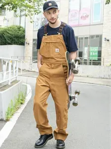 Jumpsuit Overall Denim Unisex Original Celana Kodok