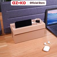 Gambar AZKO Stora Kotak Organizer Penyimpanan Kabel Square Cable Storage Box Organizer Tempat Stop Kontak Kotak Kabel Listrik Charger Dengan Tutup - Cokelat dari AZKO ID Kota Cirebon 1 Tokopedia