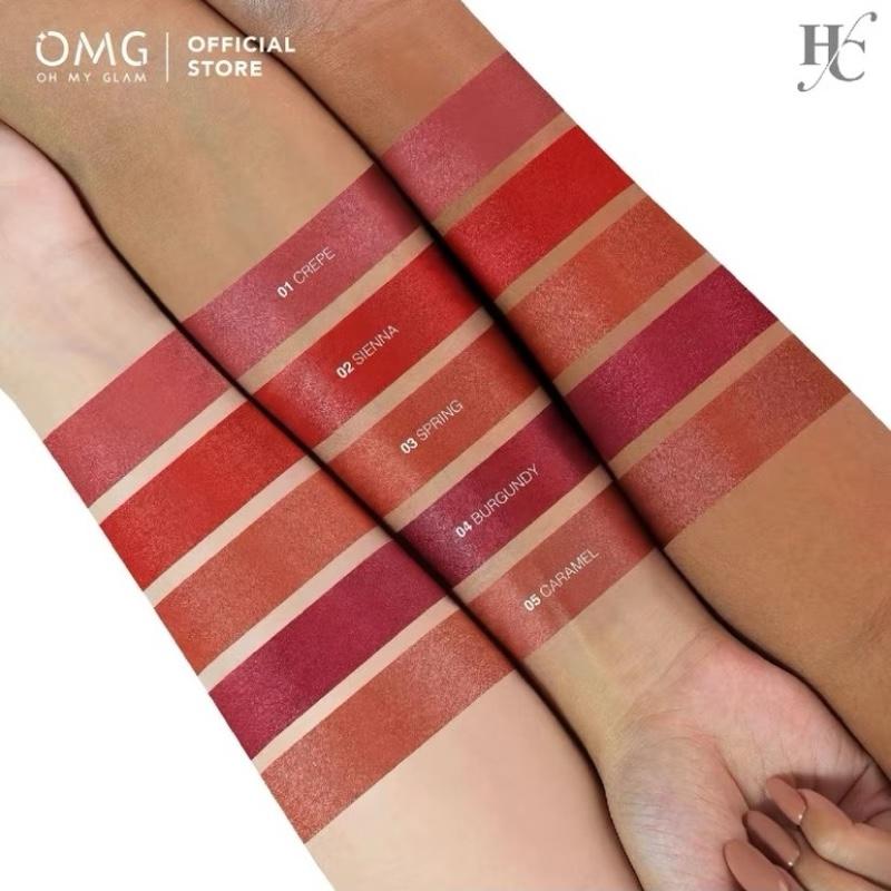 New! Omg OH MY GLAM GLASSY LIP TINT , Netton  2 g 3