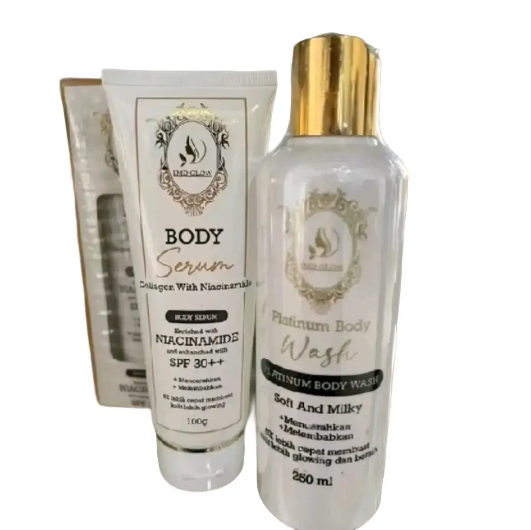 Body serum & sabun cair imd original by imd glow Soap Pencerah