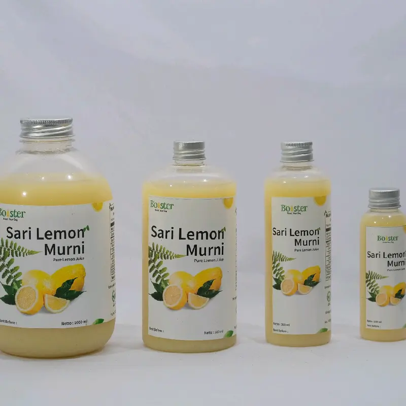 Sari Lemon My Booster 100% Murni Tanpa Pewarna Air Lemon Murni - Lemon Juice Asli 1