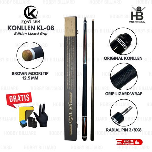 Promo Konllen KL-08 Stick Billiard Carbon Cue Billiard Carbon AK75