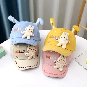 2-5 thn Topi anak telinga Hello Bunny kelinci fashion baby kids cap
