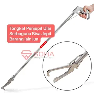 Alat Penjepit Ular Reptil Tang Ular Tang Sampah Tongkat Penangkap Ular Penjepit Serbaguna Bisa Lipat Jadi Kecil