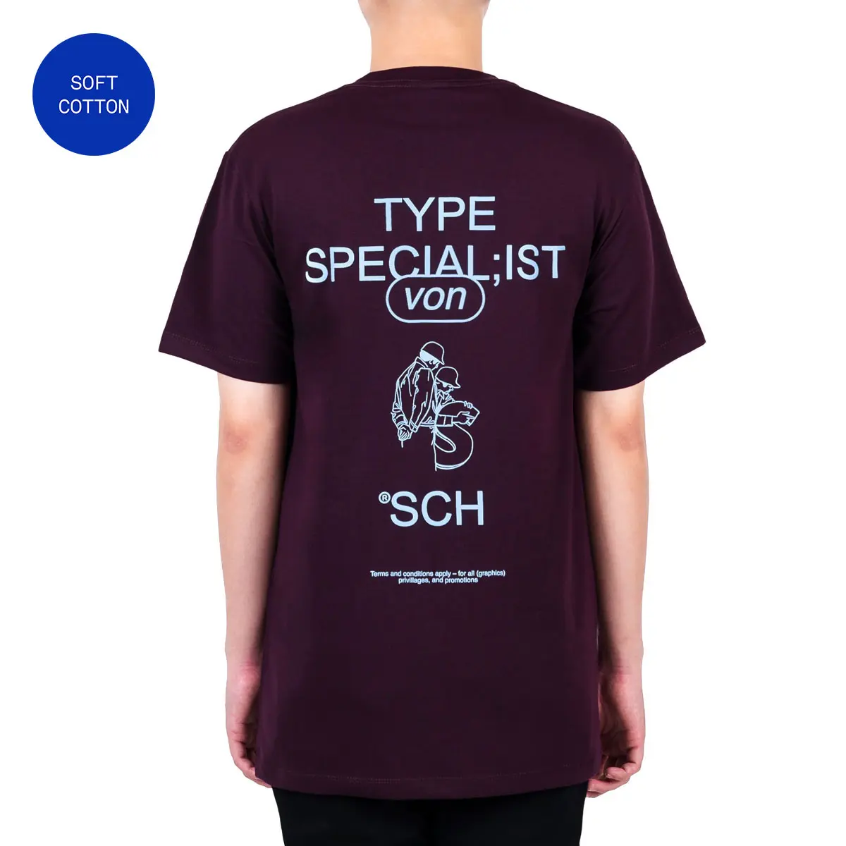 Sch Tshirt Specialist Ss Dark Maroon