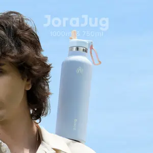 Rosca JoraJug 1000ml Tumbler Stainless 1 Liter Botol Minum Tahan Panas / Dingin Portable Stainless Steel Termos Tumbler Minum