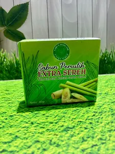 Sabun pemutih extra sereh alami/sabun sereh aroma terapi dari sereh assli