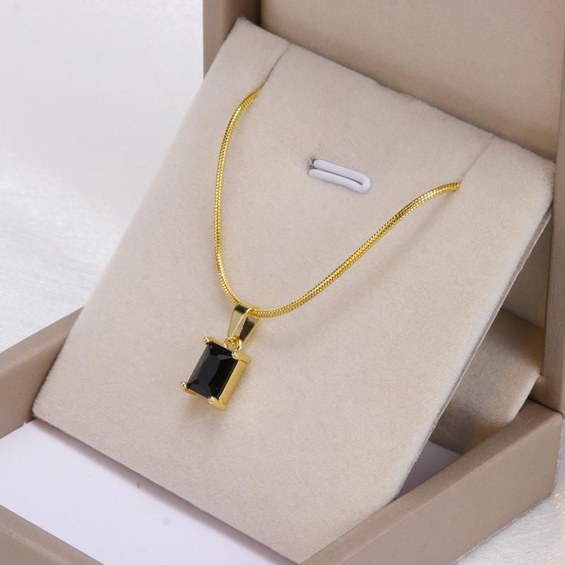 Vòng Cổ Thời Trang, Vòng Cổ Vuông, Trang Sức Nữ, Đẹp Và Thanh Lịch, Hàng Mới Về Hoa Women Dây Chuyền 3