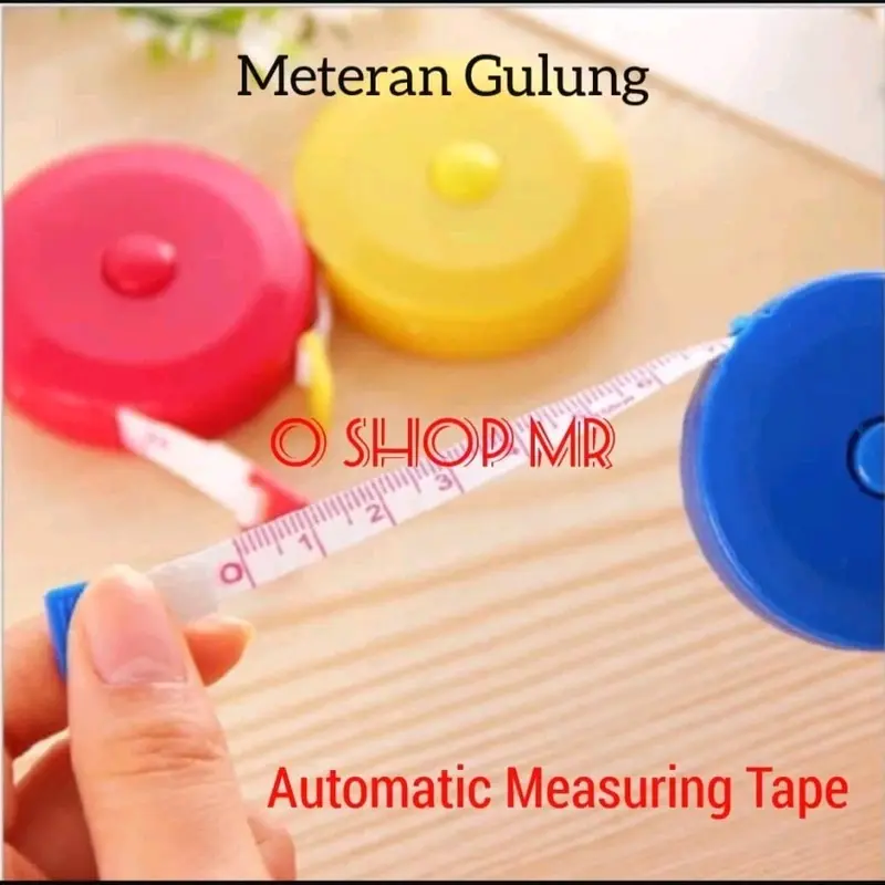 BAYAR DI TEMPAT  Meteran Roll Kain / Baju / Badan [SHO] 3