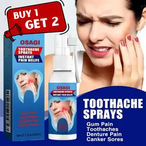OSAGI Spray Herbal Alami Untuk Sisa Akar Gigi dan Gigi Berlubang Praktis Tinggal Spray BELI 1 DAPAT 2 Solusi Efektif dari Bahan Herbal