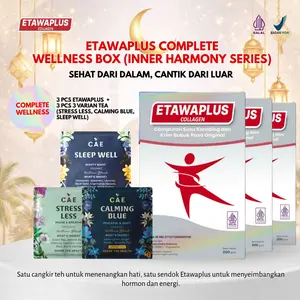 Etawaplus Collagen Susu Etawa dengan Collagen Premium + 3 Pcs Stress Less (3 box)