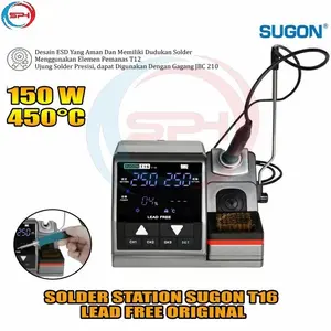 SUGON T16 Soldering Station + Lead Free Digital Display Tip T12 Series 79692