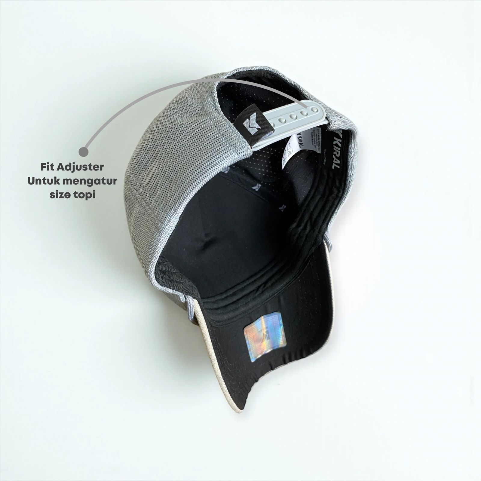 Kiral Trucker Meshline Carrara Black Kiral Trucker Meshline Carrara Black