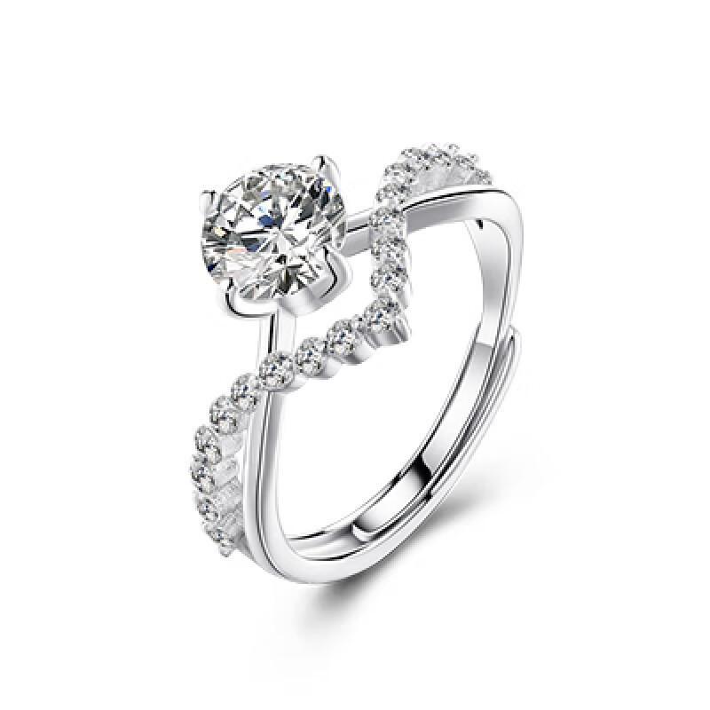 New four-prong exquisite fashion women's ring NV95-SG 1